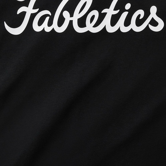 Super Soft Fabletics Black Tee - Picture 1 of 4
